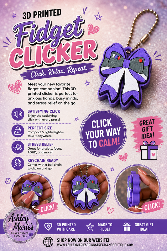 Buzz Toy Story - Fidget Clicker 3D Printed