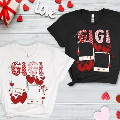 Mama With Personalized Pictures Apparel