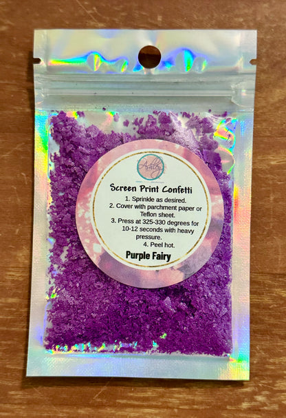 Screen Print Confetti Sample Pack