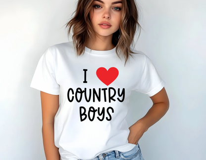 I Love Country Boys Shirt