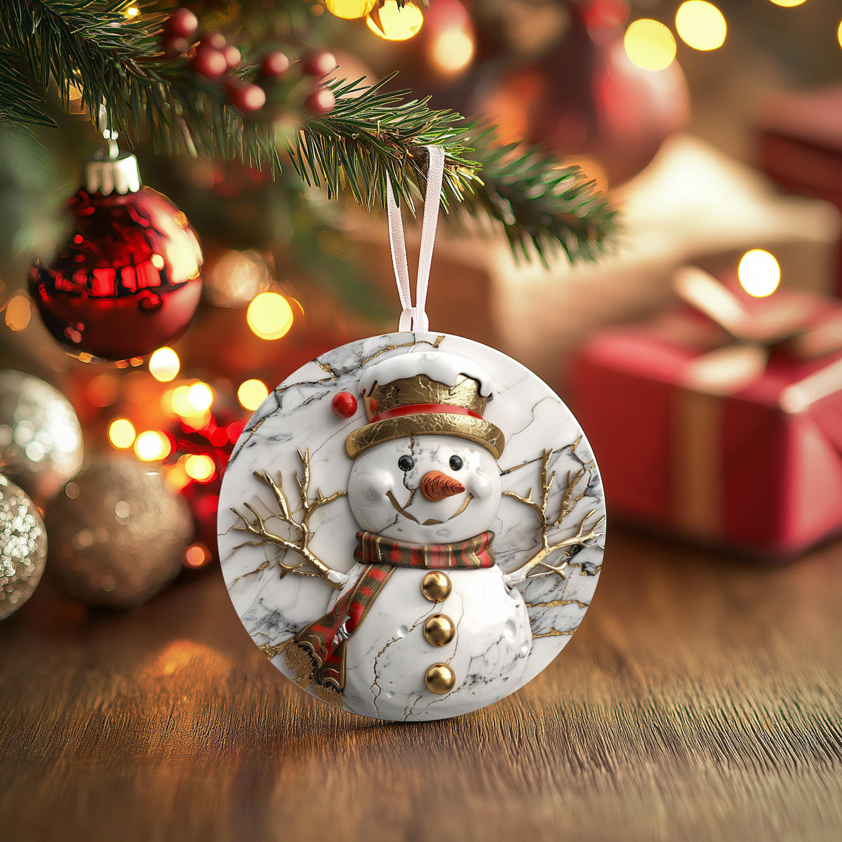 UV DTF-  Christmas Ornaments (2"x2")