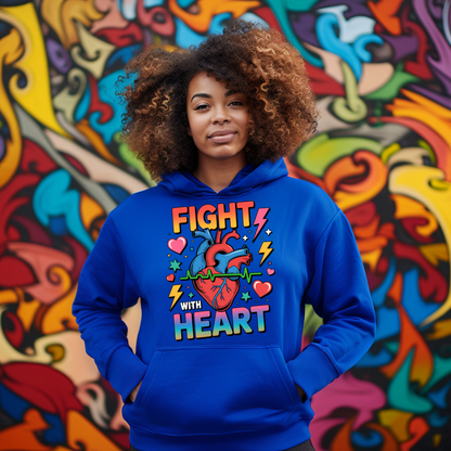 DTF- Fight With Heart (2 sizes)