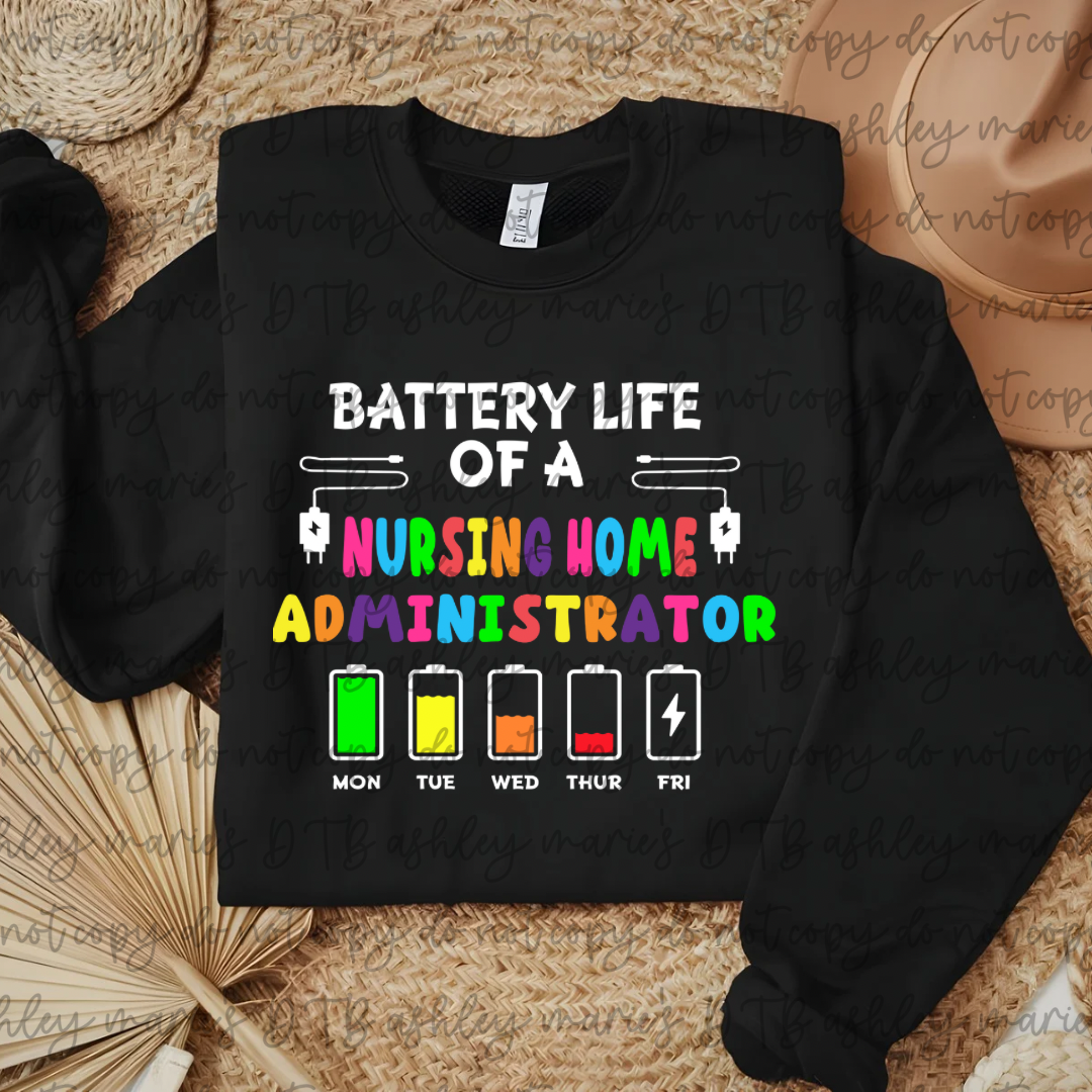 Battery Life of a Healthcare Worker Apparel