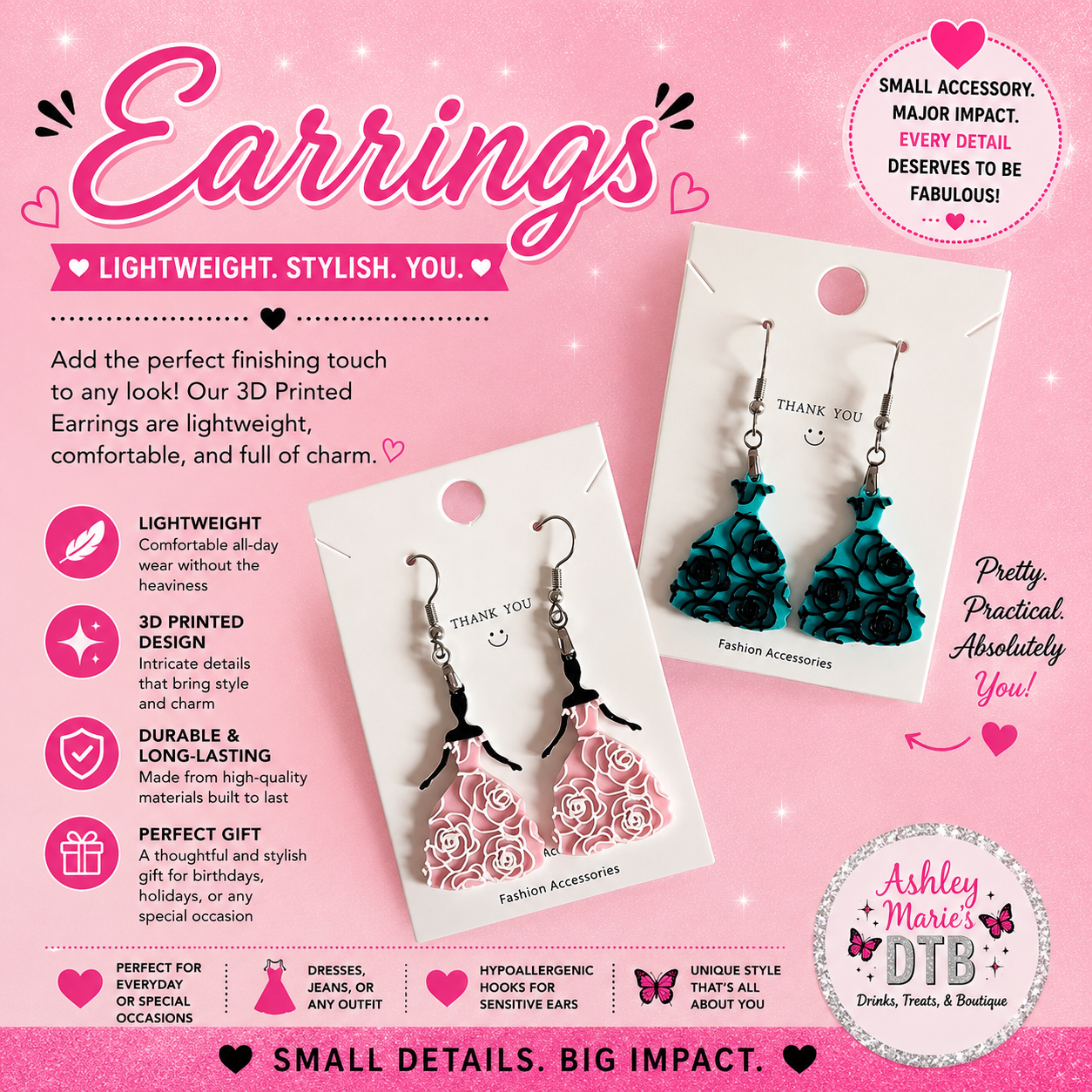 Julia Collection™ 3D Printed Office Bundle & Accessories | Proverbs 31 Inspired | Faith-Based Office Decor & Gifts