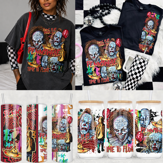 Sublimation Transfers- Pennywise