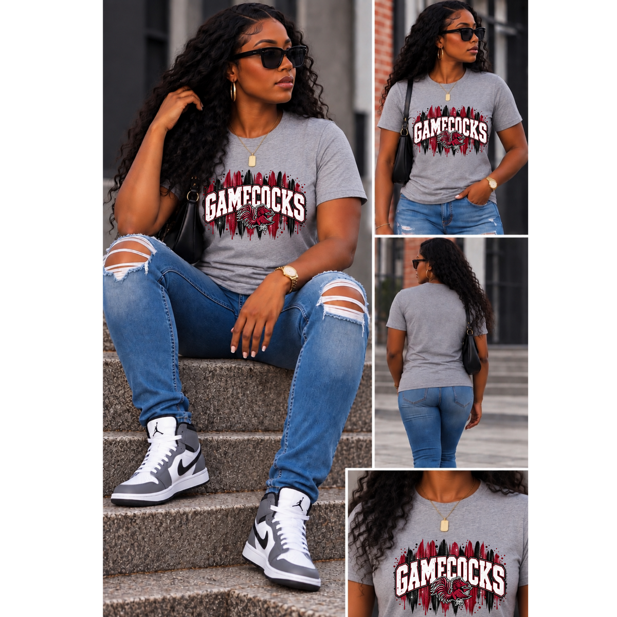 Collegiate Gameday Graphic T-Shirt (Youth and Adult Sizes)