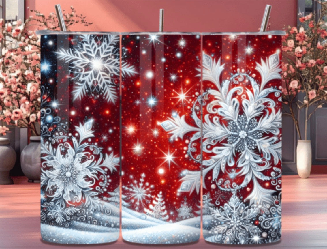 Sublimation Drinkware Wraps- Christmas Designs