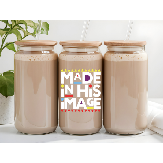 UV DTF- Made In His Image (one side)
