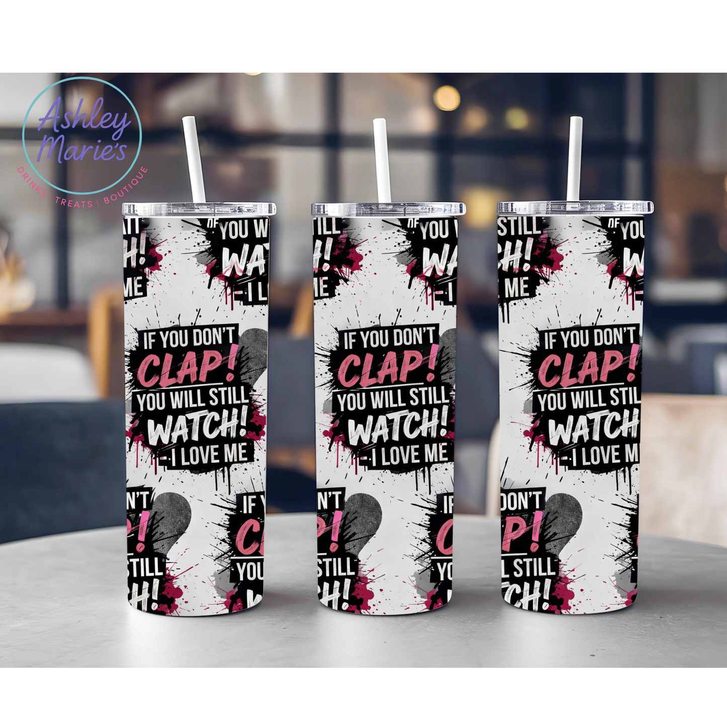 Sublimation Drinkware Wraps- I Love Me