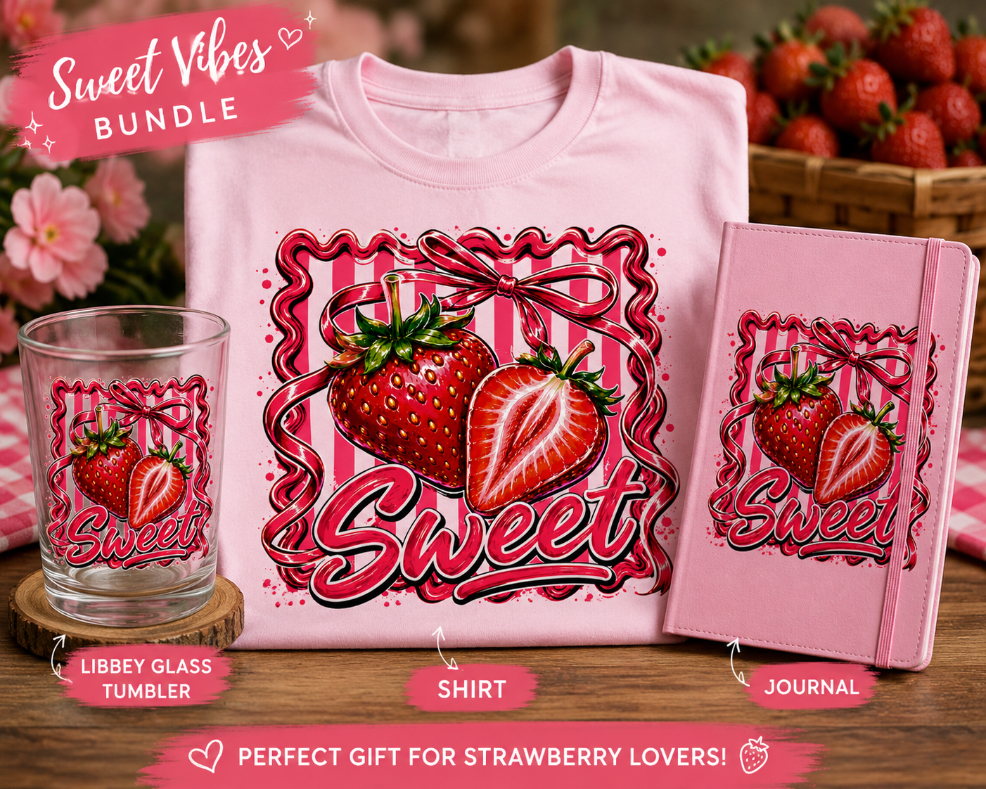 DTF- Strawberry Sweet Vibes