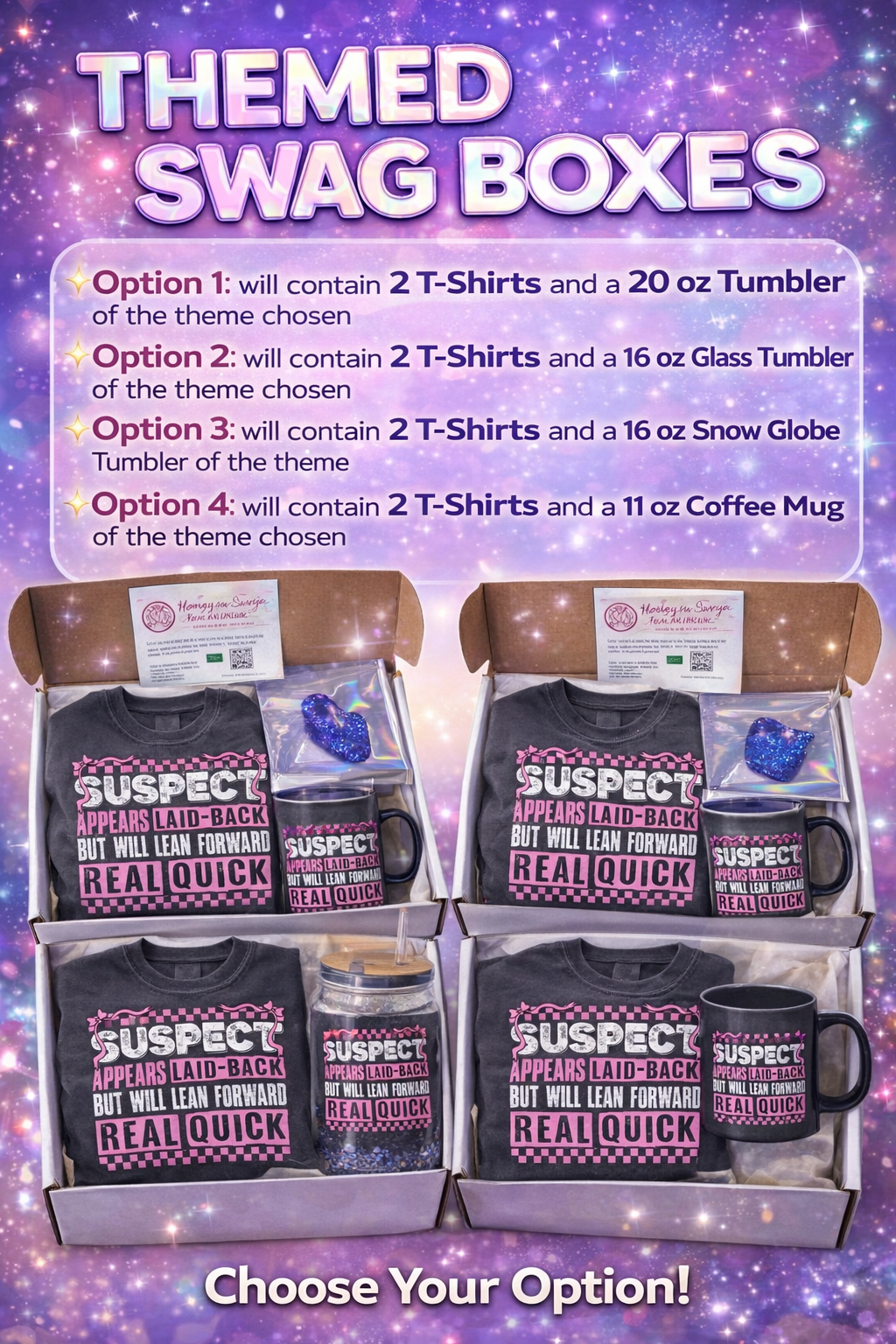 Sarcasm Themed Swag Box