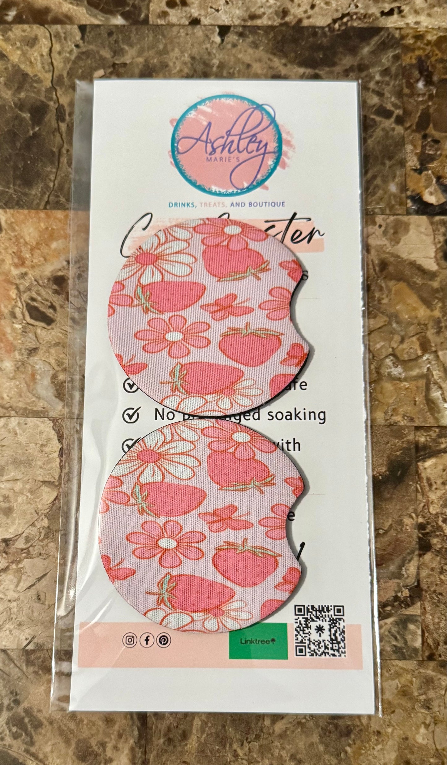 Car Coasters (set of 2 Coasters)