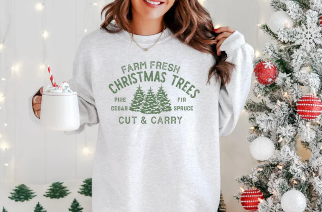 Screen Print- Farm Fresh Christmas Trees