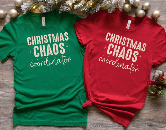 Screen Print- Christmas Chaos Coordinator (Nude)