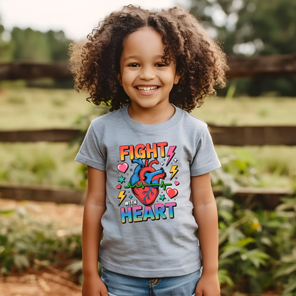 DTF- Fight With Heart (2 sizes)
