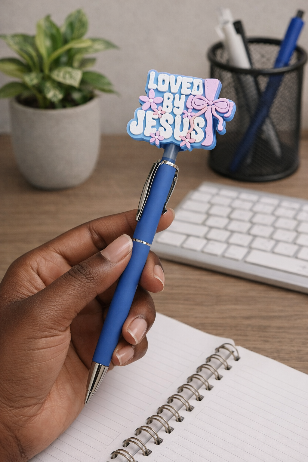Loved By Jesus - 3D Printed Desk Accessory Bundle Builder