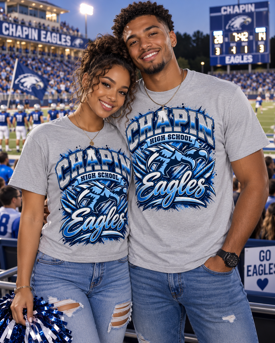 High School Spirit/Homecoming Graphic T-Shirts – Custom High School Spirit Wear