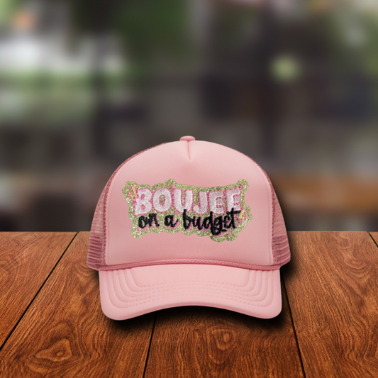 Boujee On A Budget- Hat Patch
