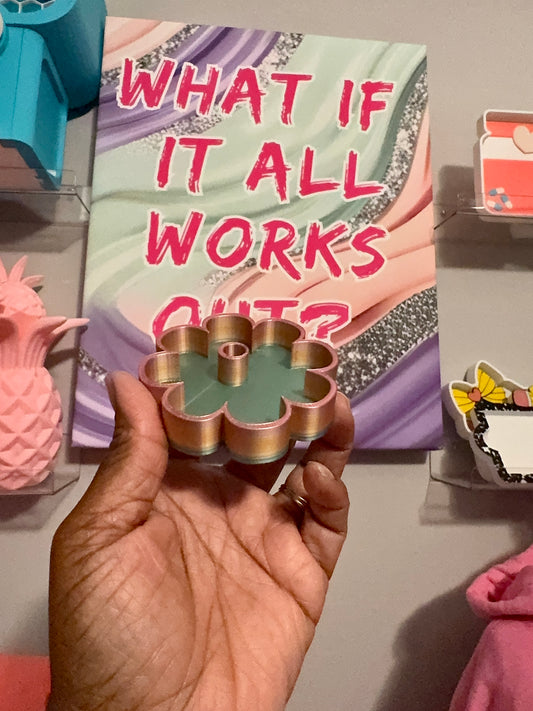 (RTS) Shaker Lid Topper 3D Printed Item