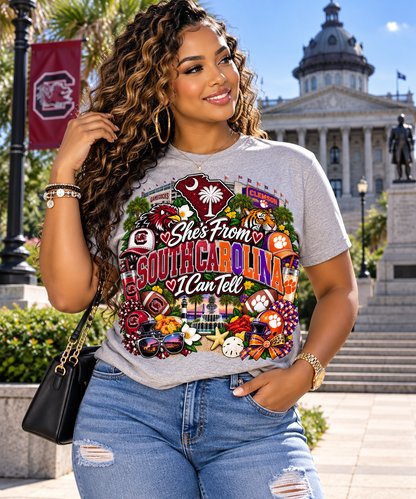 Collegiate Gameday Graphic T-Shirt (Youth and Adult Sizes)