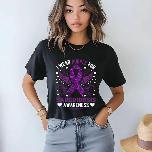 DTF- I Wear Purple for Sarcoidosis Awareness