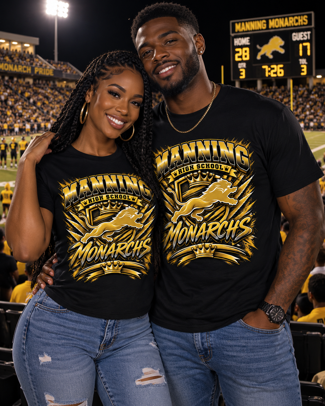 High School Spirit/Homecoming Graphic T-Shirts – Custom High School Spirit Wear