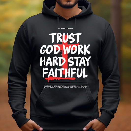 (Print To Order) DTF- Rise Pray Conquer