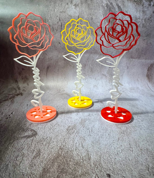 I Love You Rose and Stand