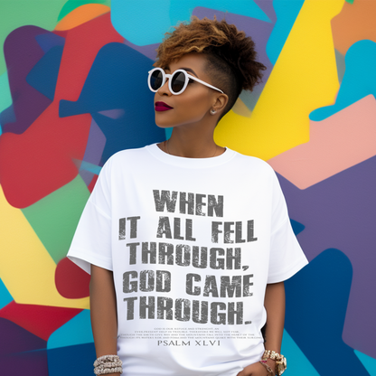 Screen Print- When It All Fell Through (Dark Gray)