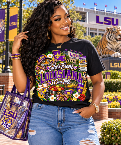 Collegiate Gameday Graphic T-Shirt (Youth and Adult Sizes)