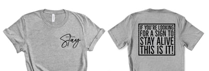 Suicide Prevention Awareness Apparel