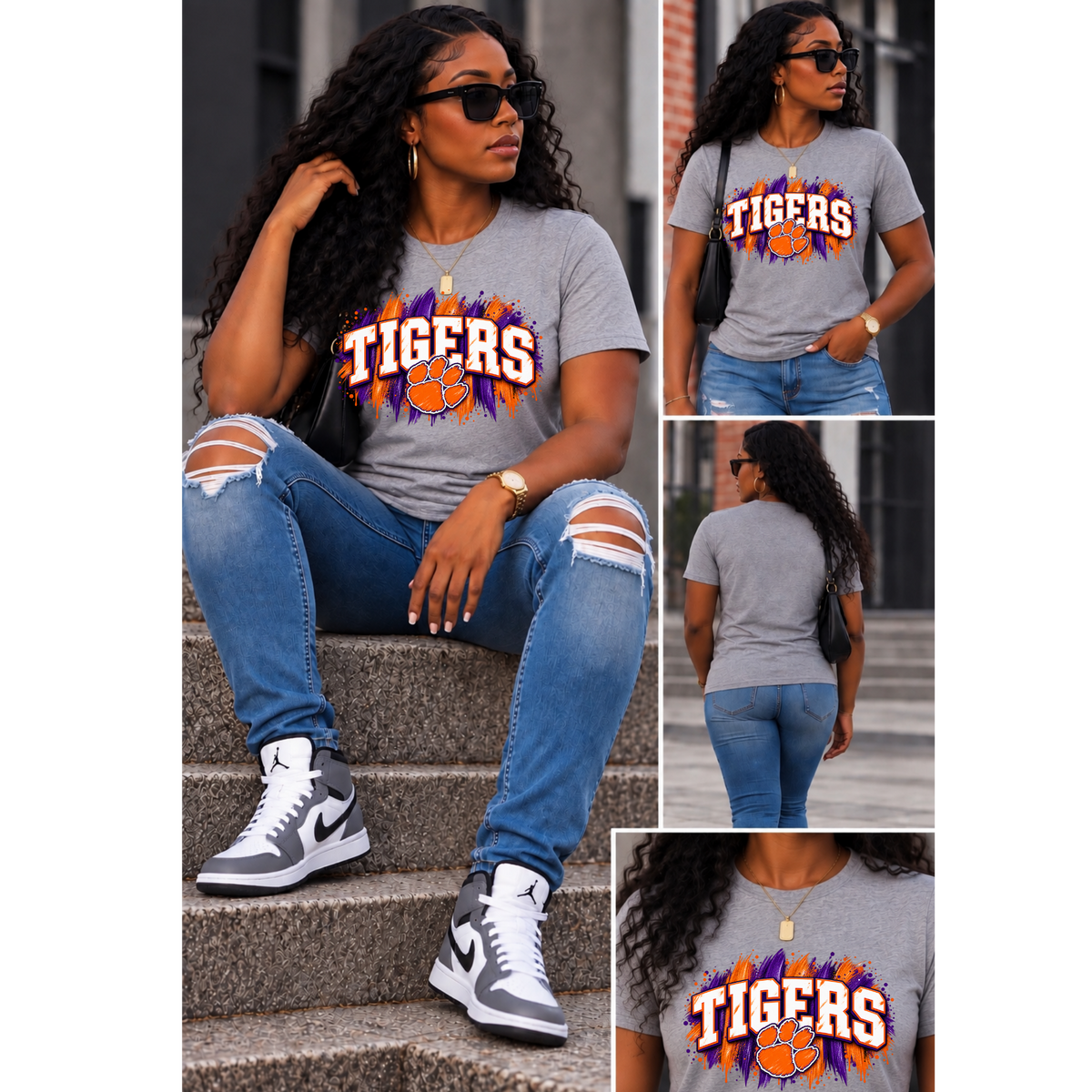 Collegiate Gameday Graphic T-Shirt (Youth and Adult Sizes)