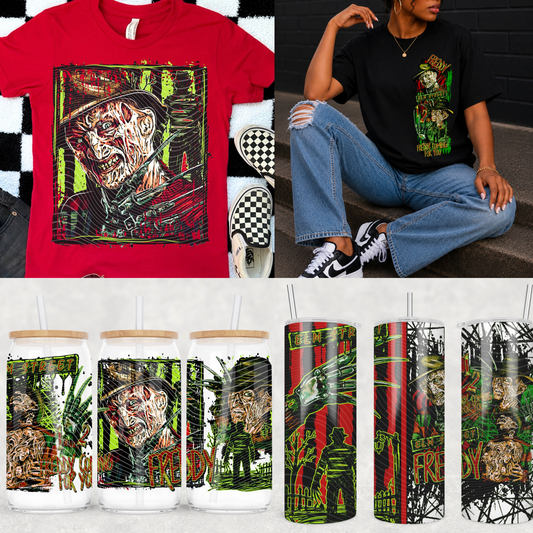 Sublimation Transfers- Freddy