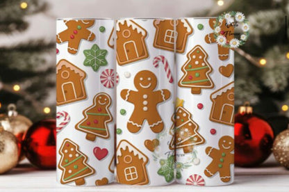 Sublimation Drinkware Wraps- Christmas Designs
