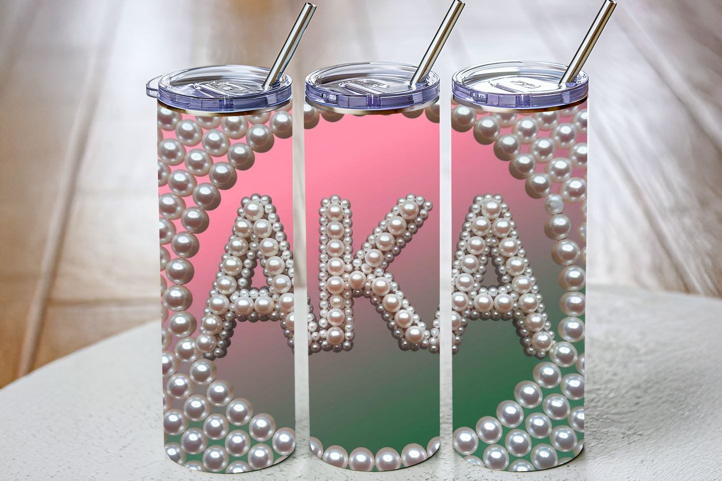 Greek Organizations Sublimation Tumbler