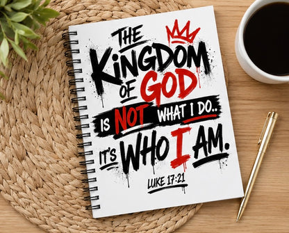 Pre-Order- The Kingdom Is Who I Am -UV DTF Journal Cover (Closes 7/26/26)