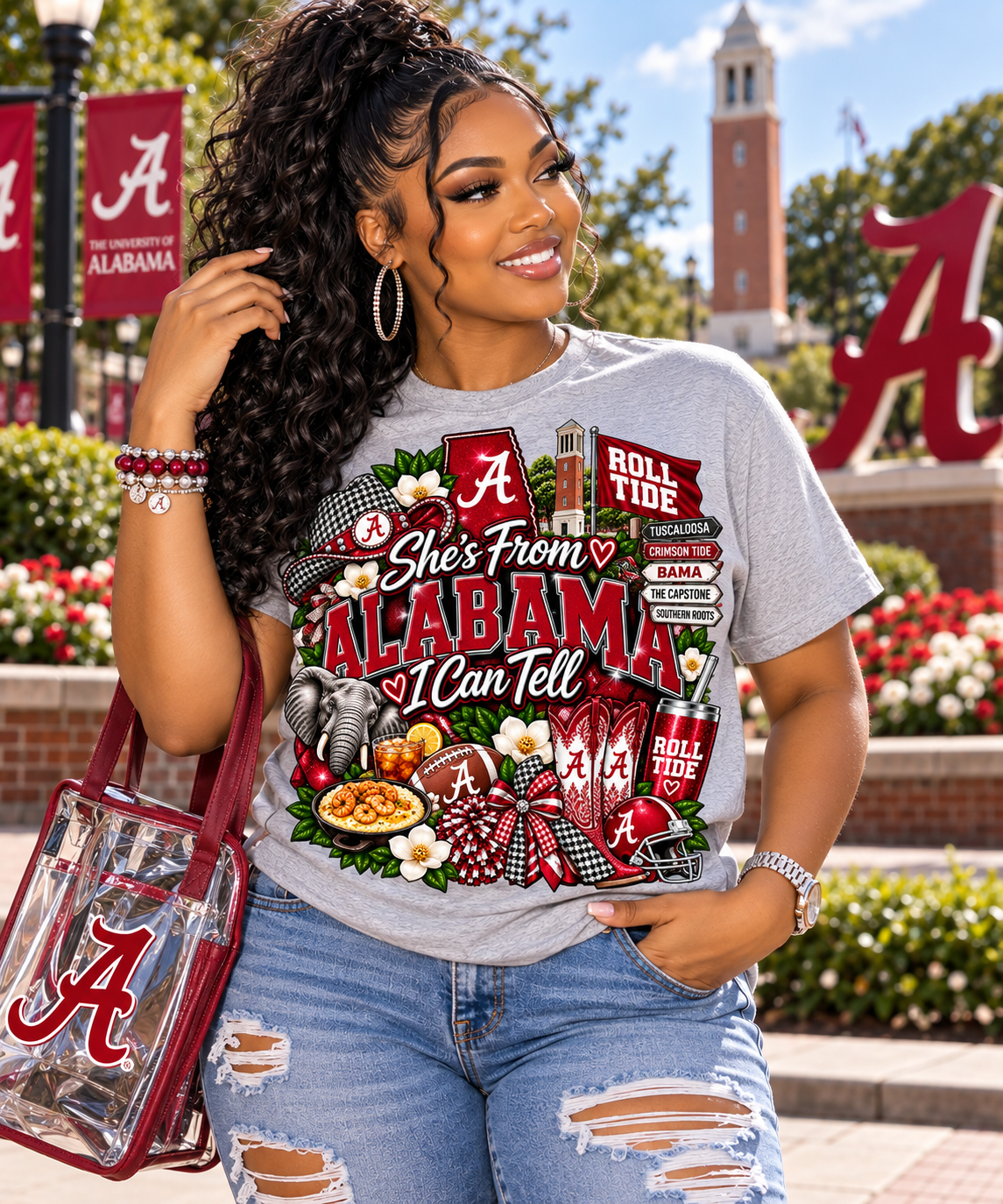 Collegiate Gameday Graphic T-Shirt (Youth and Adult Sizes)