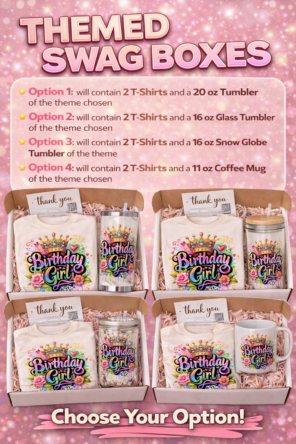 Birthday Themed Swag Box