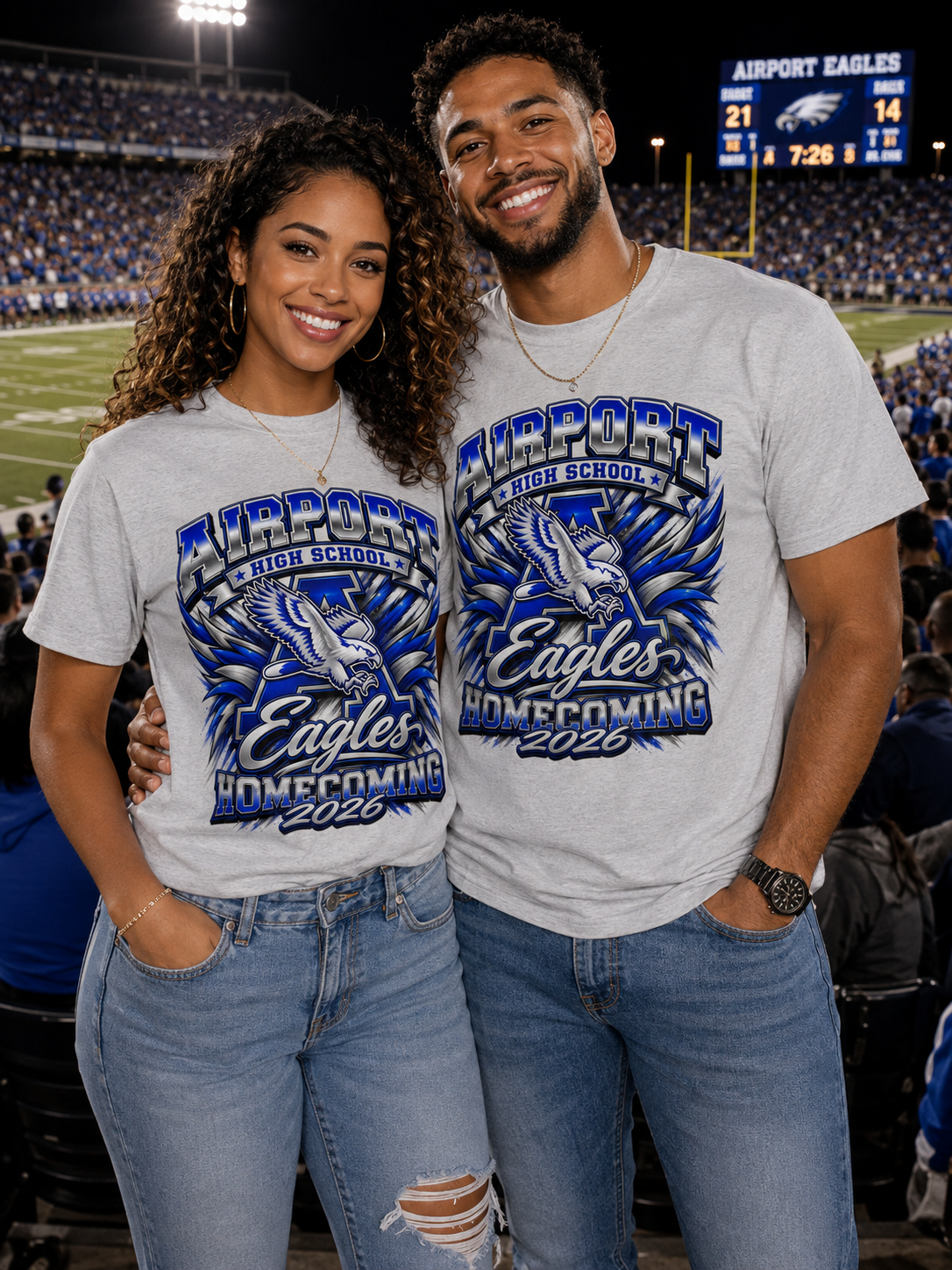 High School Spirit/Homecoming Graphic T-Shirts – Custom High School Spirit Wear