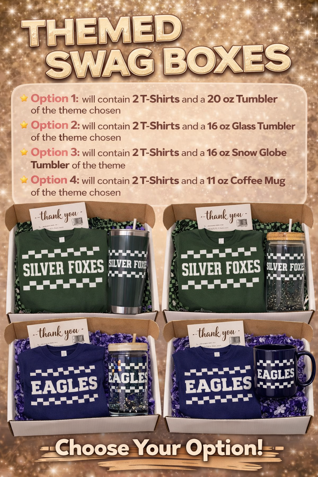 School Spirited Themed Swag Box