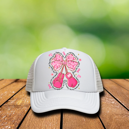 Fight Cancer Gloves Breast Cancer Awareness- Transfers