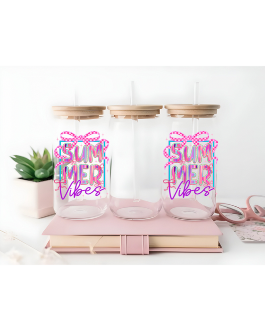 UV DTF- Summer Vibes Coquette (Neon)