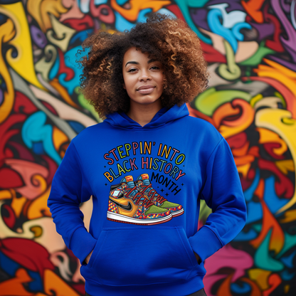 DTF- Steppin Into Black History (2 sizes)