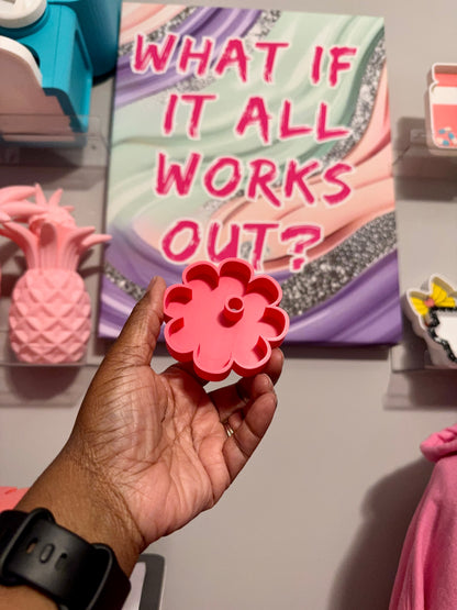 Shaker Lid Topper 3D Printed Item