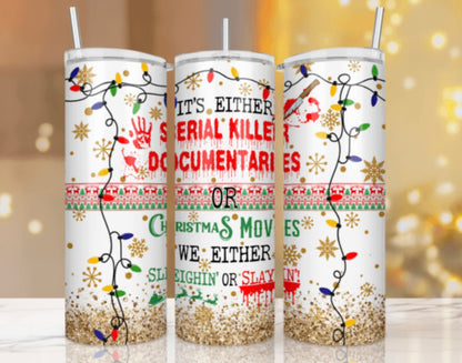 Sublimation Drinkware Wraps- Christmas Designs
