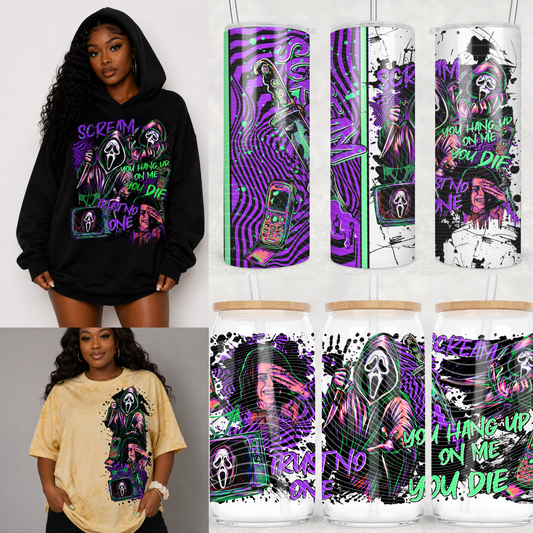 Sublimation Transfers- No You Hang Up
