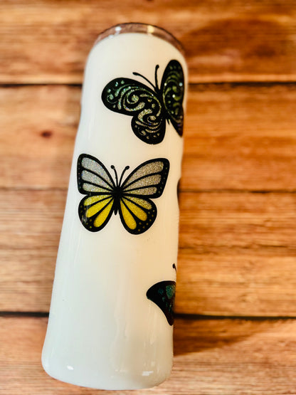 Birthstone Butterfly Tumbler