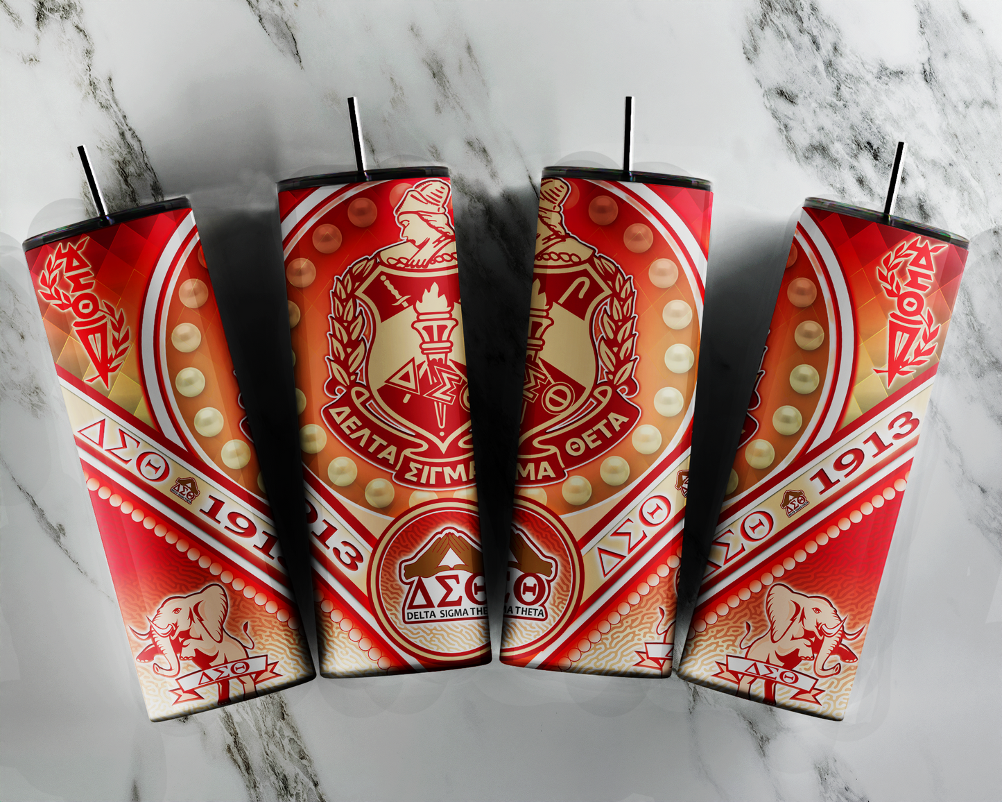 Greek Organizations Sublimation Tumbler