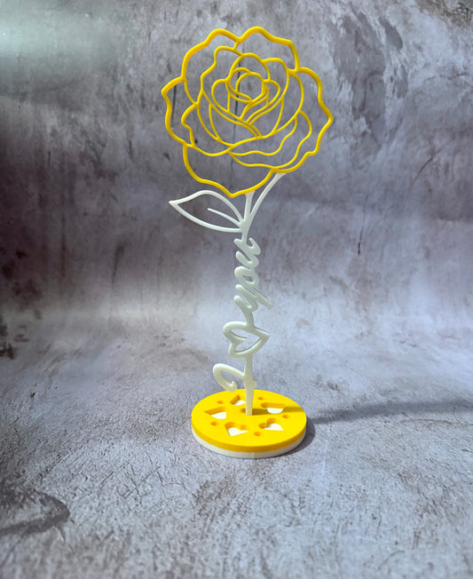 I Love You Rose and Stand