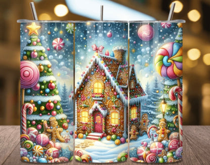 Sublimation Drinkware Wraps- Christmas Designs